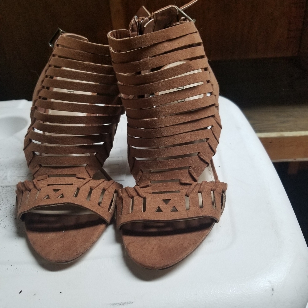 Cognac heels